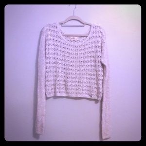 Hollister Shimmering Loose Knit Sweater